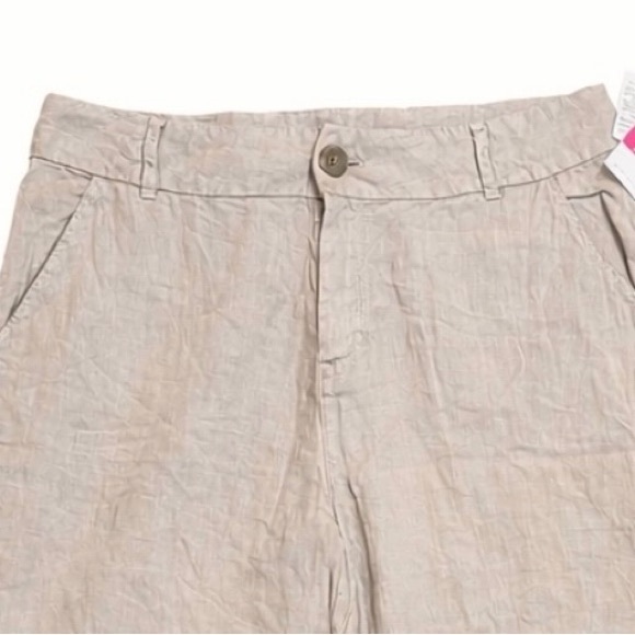 Fresh Produce Womans Wide Leg Linen Pants - Picture 2 of 6